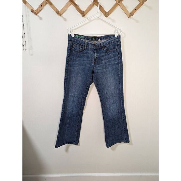 J. Crew Bootcut Stretch Blue Denim Jeans - Size 31S - Picture 1 of 9